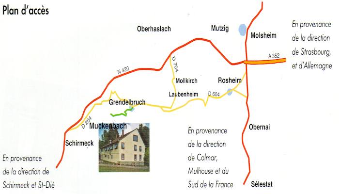 plan d'accès
